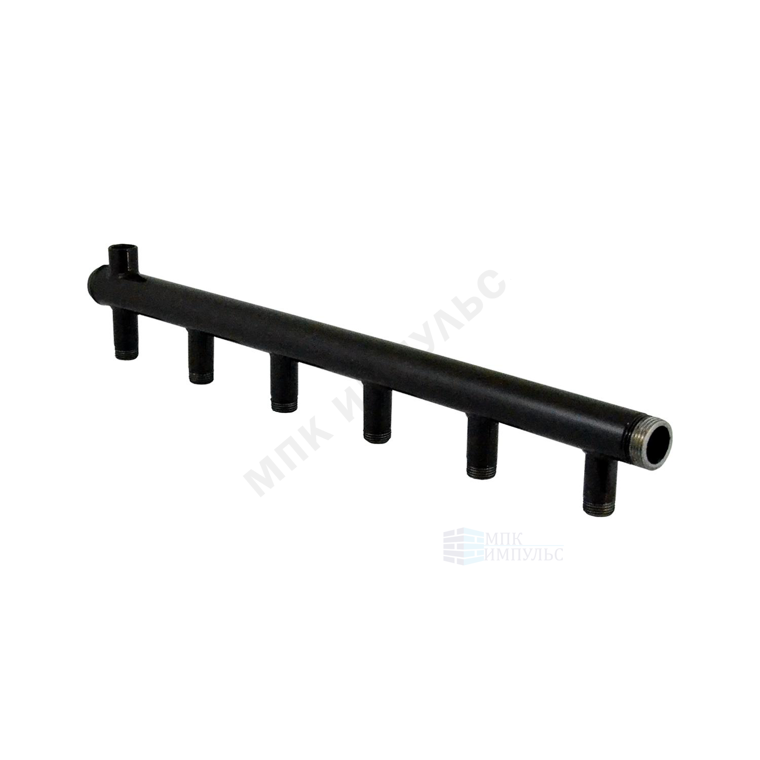 Коллектор сталь Ду 32 3/4" НР на 6 вых 3/4" НР м/о 100мм Элит-Металл 2180-ст — изображение 7