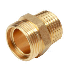 Ниппель латунь переходной Ду 20х16 (3/4") НР R180R Giacomini R180RY020