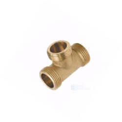Тройник латунь Ду 20 (3/4") НР/НР/НР Цветлит ZW50087