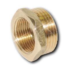 Футорка латунь Ду 25х15 (1"х1/2") НР/ВР Цветлит ZW50115