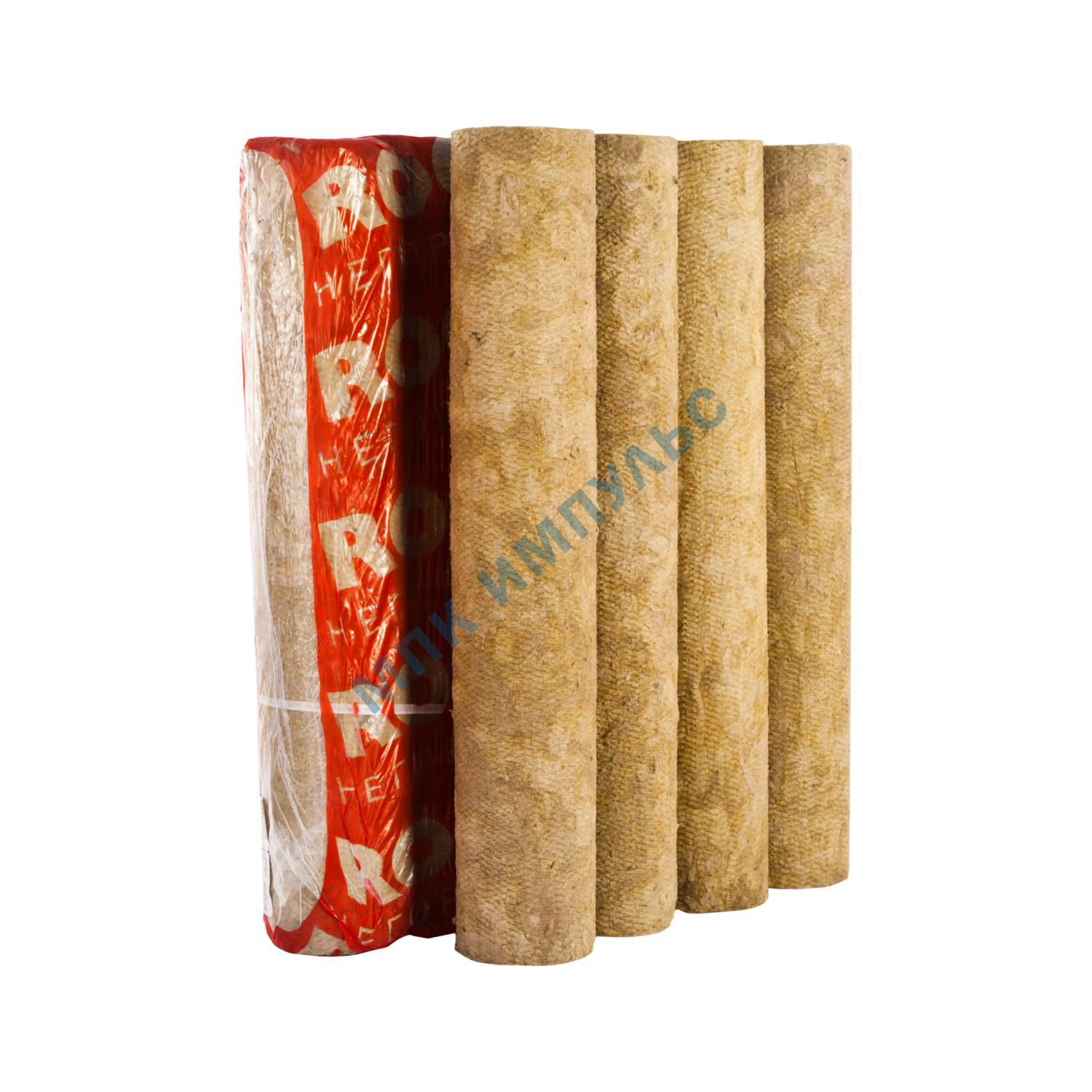 Цилиндр навивной минеральная вата ROCKWOOL 100 без покрытия 40/76 L=1м ROCKWOOL 135178