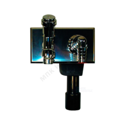Сифон для стиральной машины 3/4"x40/50 с отводом (штуцером), скрытый монтаж HL HL406