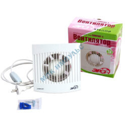 Вентилятор накладной пластик D100 белый ERA COMFORT 4