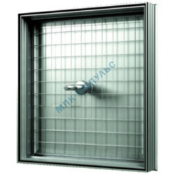 Люк под плитку напольный алюминий 600х600 Evecs FLOOR D6060