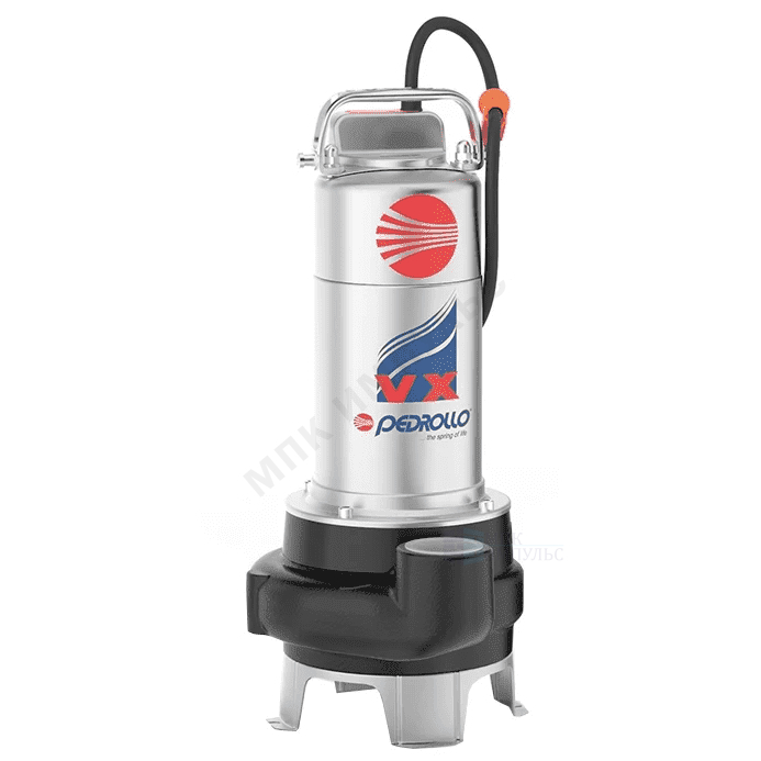 Насос фекальный VXm 15/50 N 1х230В/50 Гц кабель 10м Pedrollo 48SGV91E0A1U