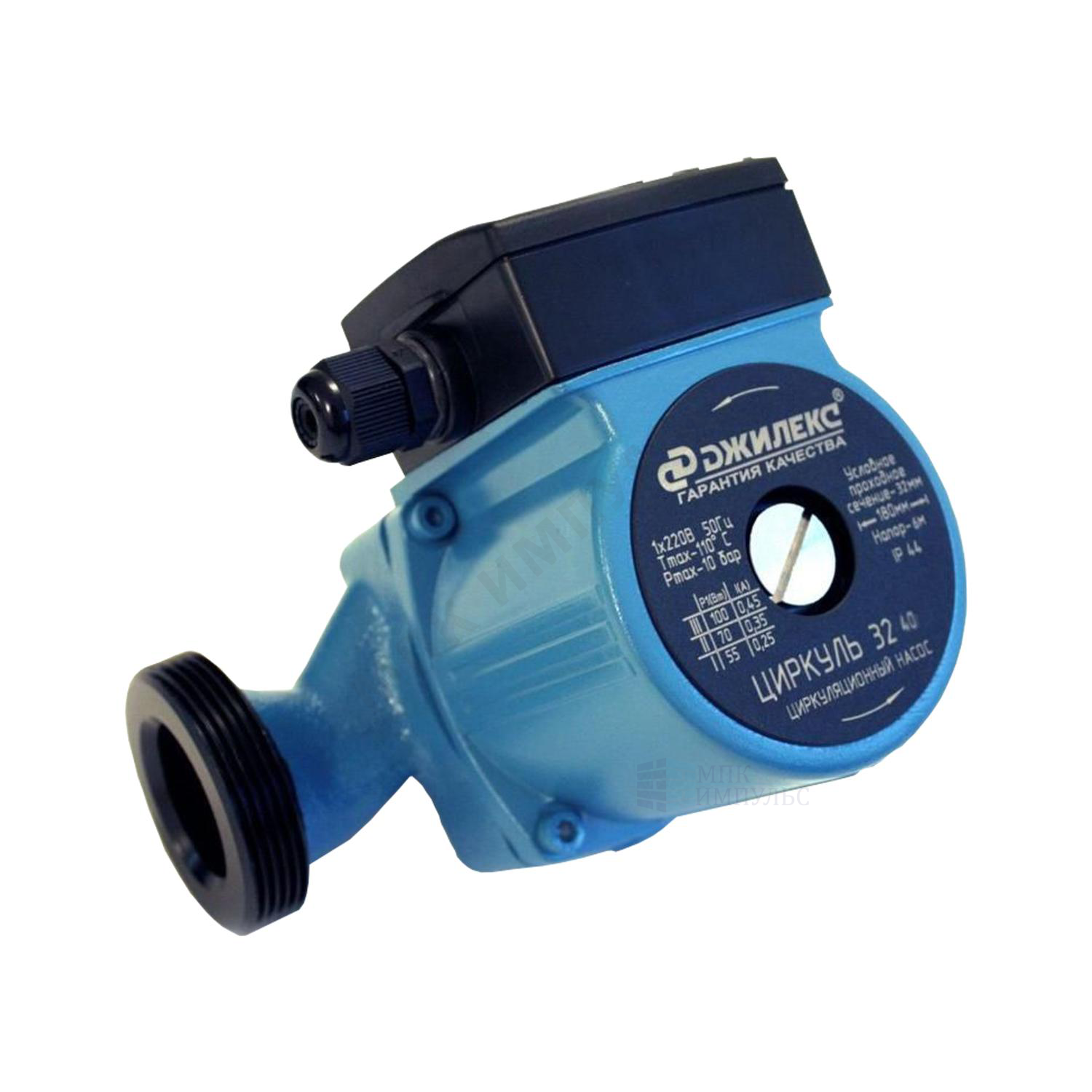 Насос циркуляционный с мокрым ротором Циркуль 32/40 PN10 1х220-240В/50 Гц Джилекс 3240 — изображение 2