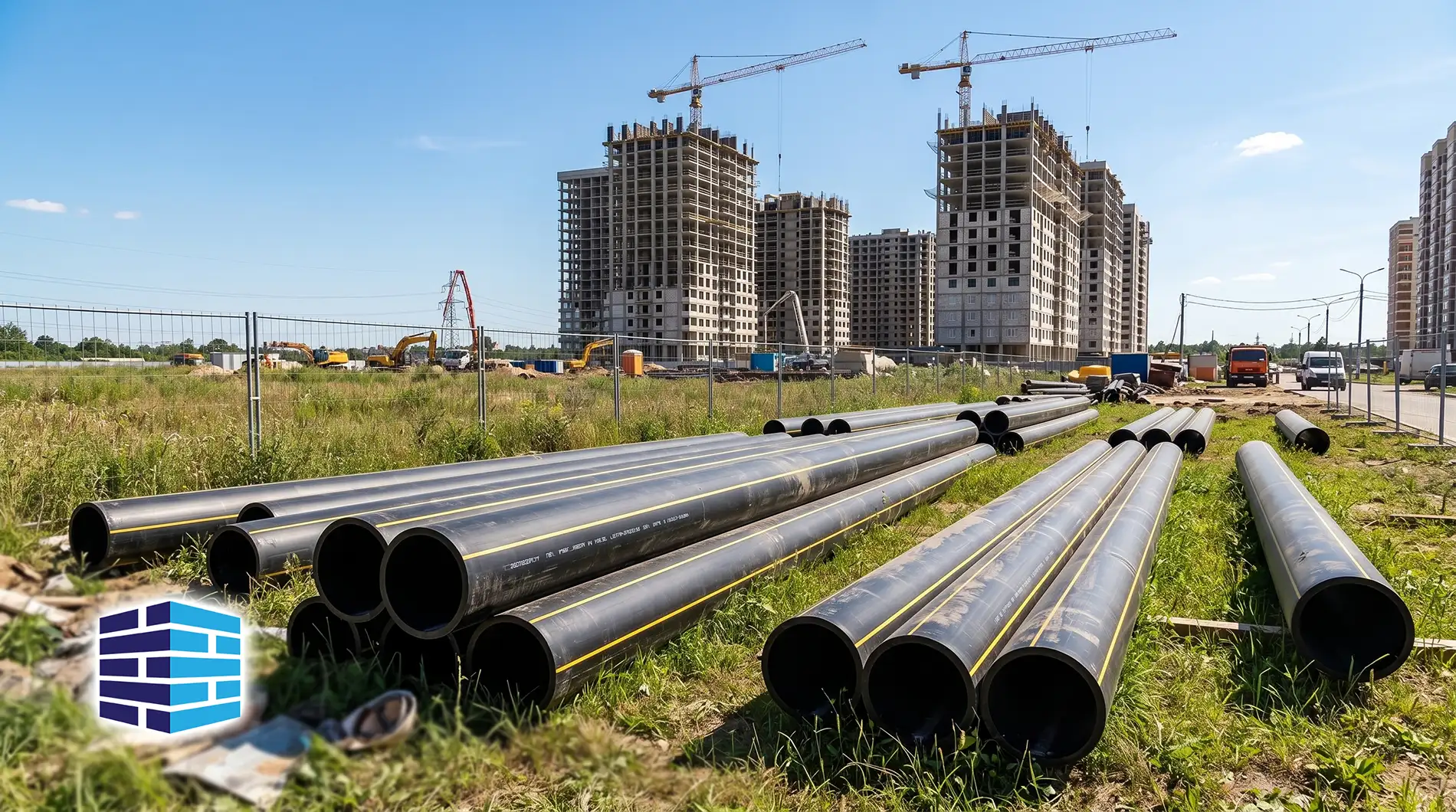 труба пластиковая пнд газовая